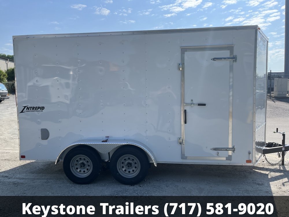 2025 Homesteader Trailers - 714IT - White - 7x14 - 7,000#