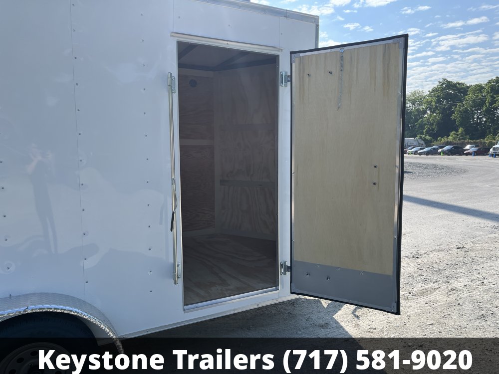 2025 Homesteader Trailers - 714IT - White - 7x14 - 7,000#