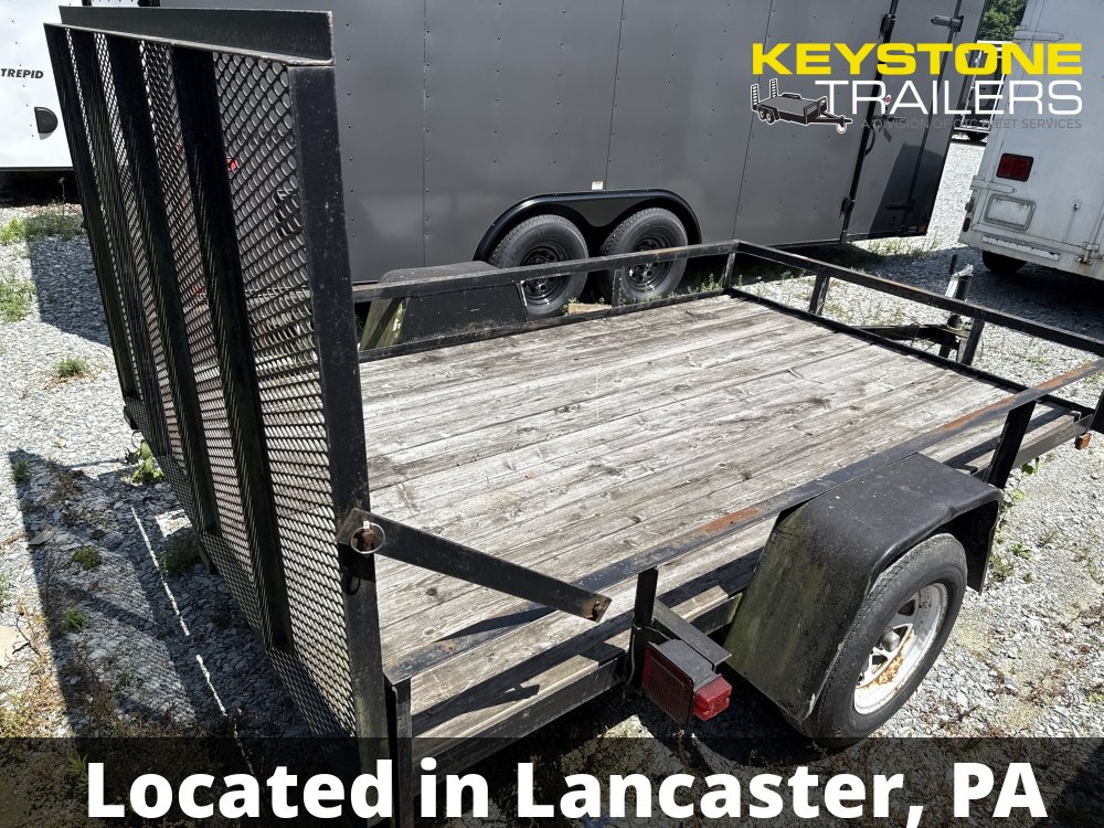 1999 Star Trailer - U6X10-3-R - Black - 6x10 - 2,990#