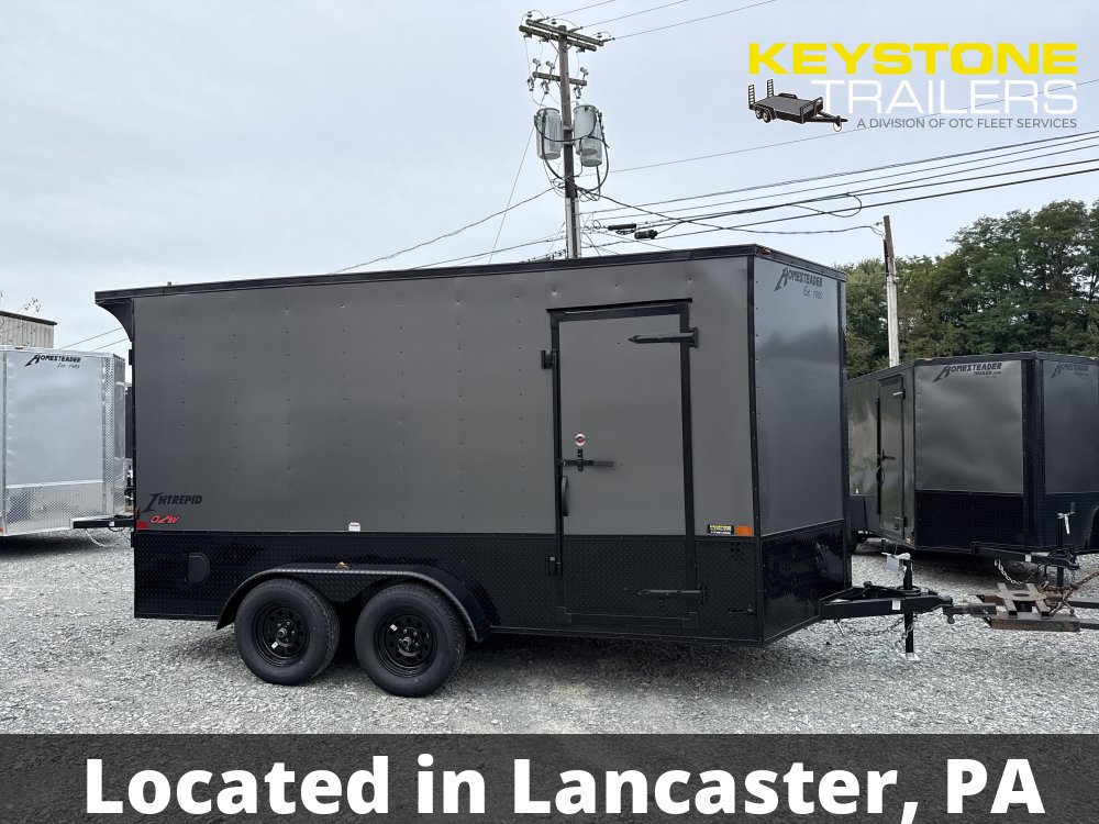 2026 Homesteader Trailers - 714IT - Gray - 7x14 - 7,000#