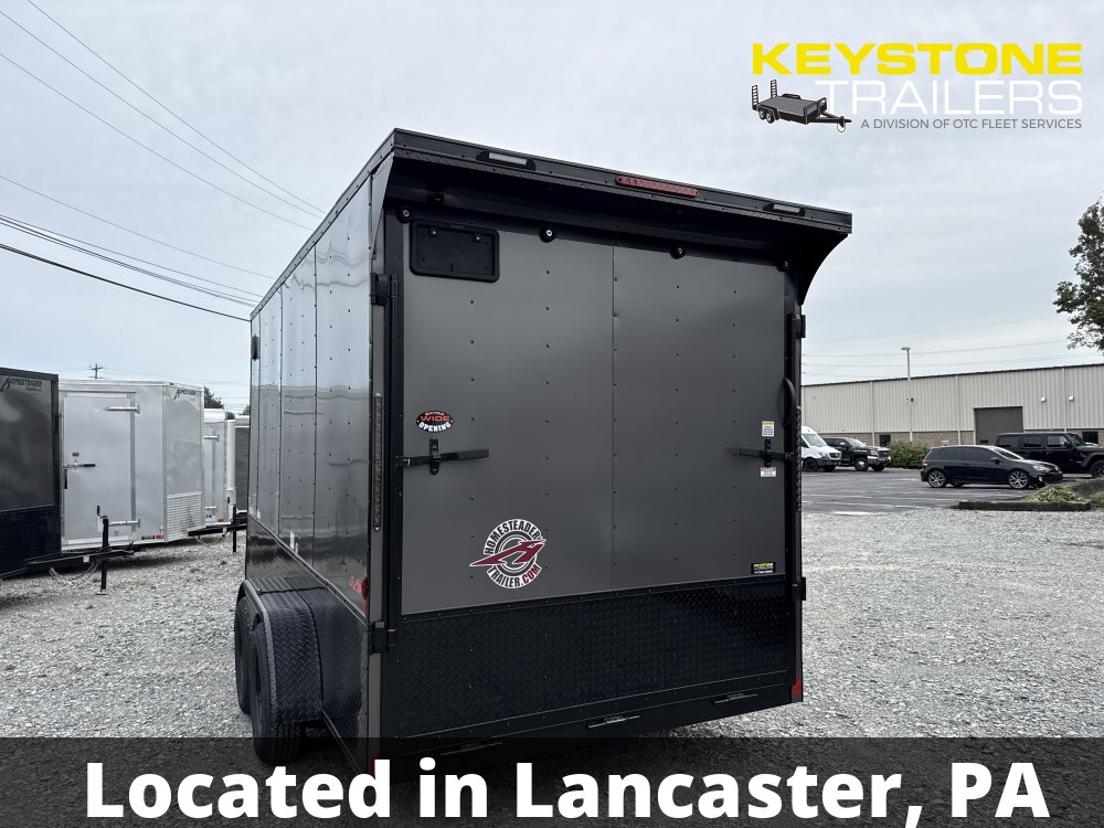 2026 Homesteader Trailers - 714IT - Gray - 7x14 - 7,000#