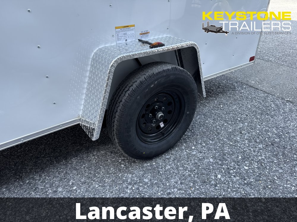 2026 Homesteader - 612CS - White - 6x12 - 2,990#