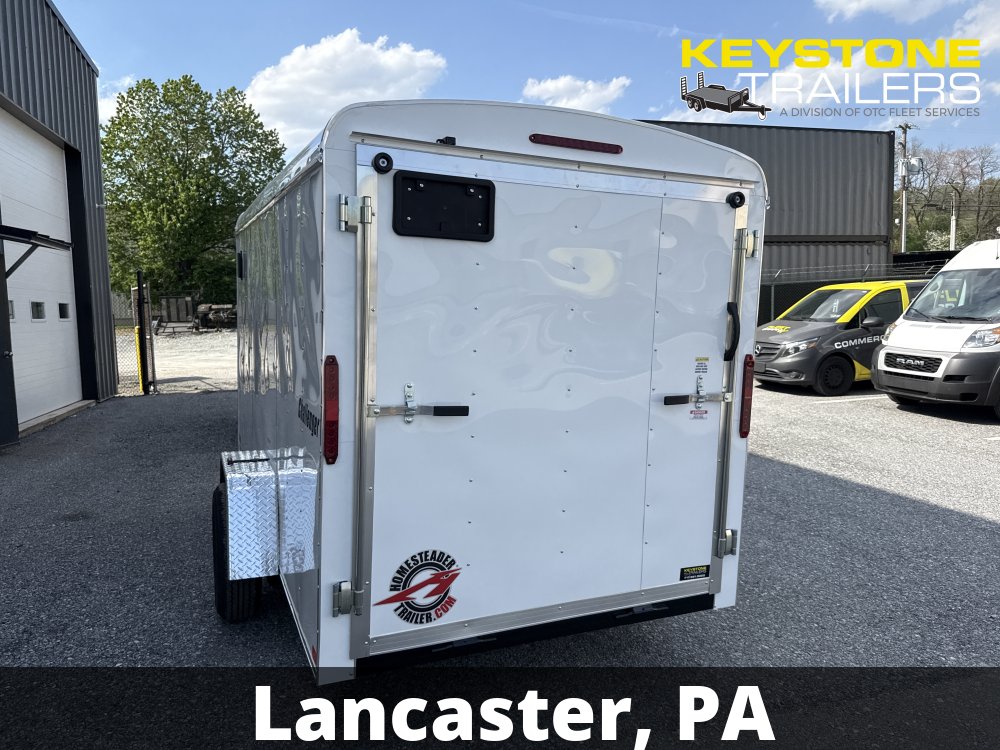 2026 Homesteader - 612CS - White - 6x12 - 2,990#