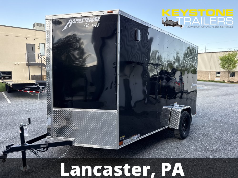 2026 Homesteader - 712IS - Black - 7x12 - 2,990#