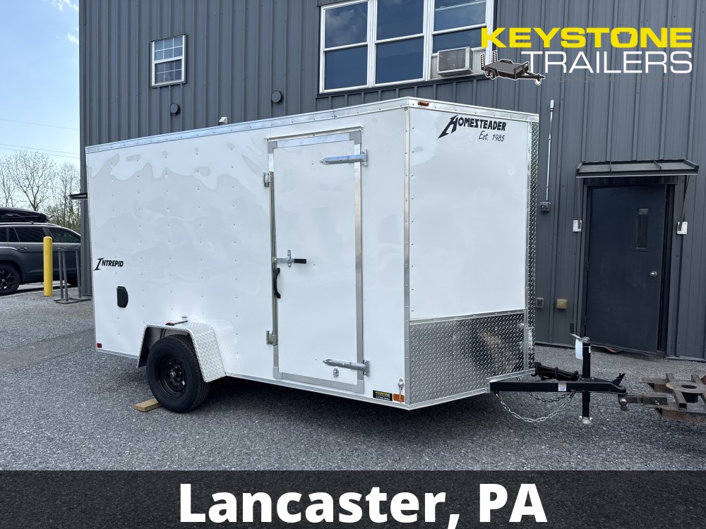 2026 Homesteader - 712IS - White - 7x12 - 2,990#
