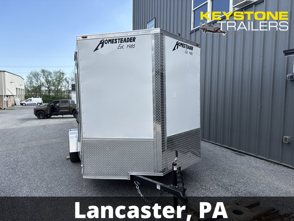 2026 Homesteader - 712IS - White - 7x12 - 2,990#