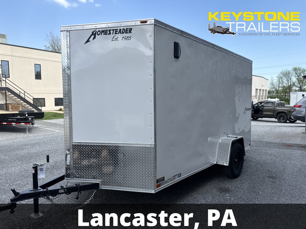 2026 Homesteader - 712IS - White - 7x12 - 2,990#