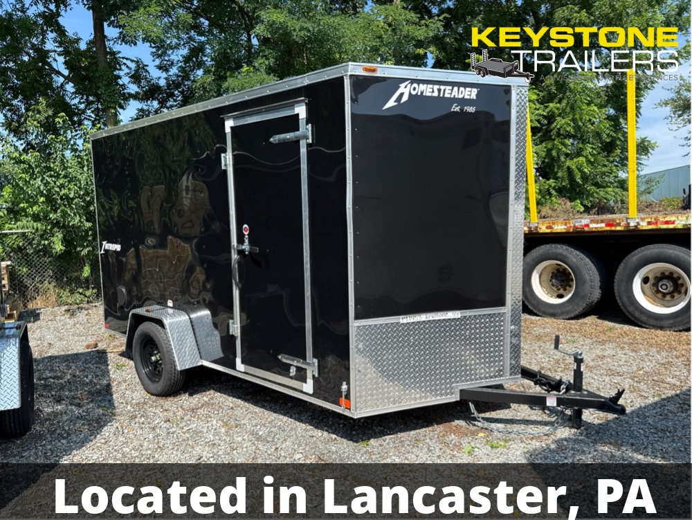 2026 Homesteader Trailers - 712IS - Black - 7x12 - 2,990#