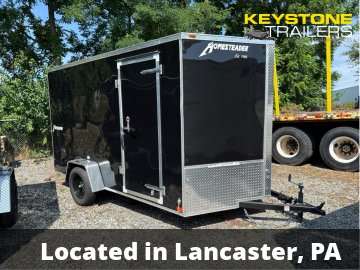 2026 Homesteader Trailers - 712IS - Black - 7x12 - 2,990#