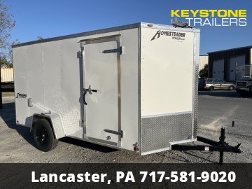 2025 Homesteader Trailers - 612IS - White - 6x12 - 2,990#