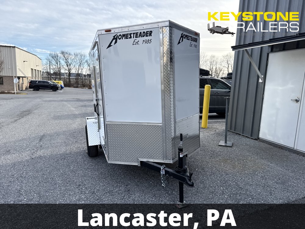 2026 Homesteader - 508IS - White - 5x8 - 2,990#