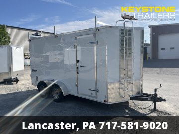 2025 Homesteader Trailers - 714IT - White - 7x14 - 7,000#