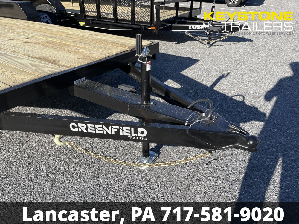 2025 Greenfield Welding - G8318DF7KE - Black - 7x18 - 7,000#