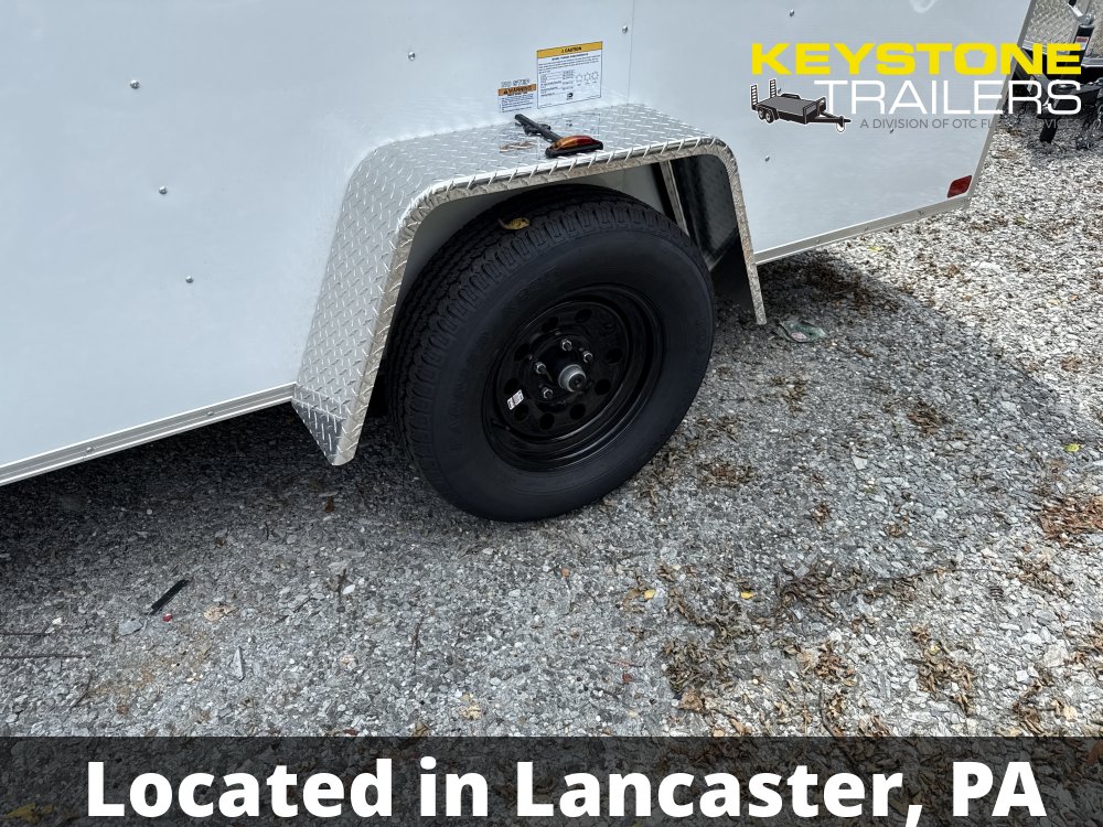 2026 Homesteader Trailers - 712IS - White - 7x12 - 2,990#