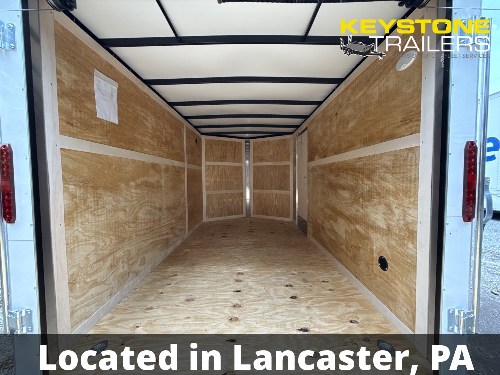 2026 Homesteader Trailers - 712IS - White - 7x12 - 2,990#