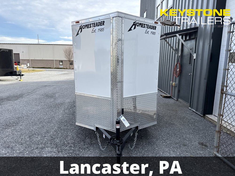 2026 Homesteader - 508IS - White - 5x8 - 2,990#