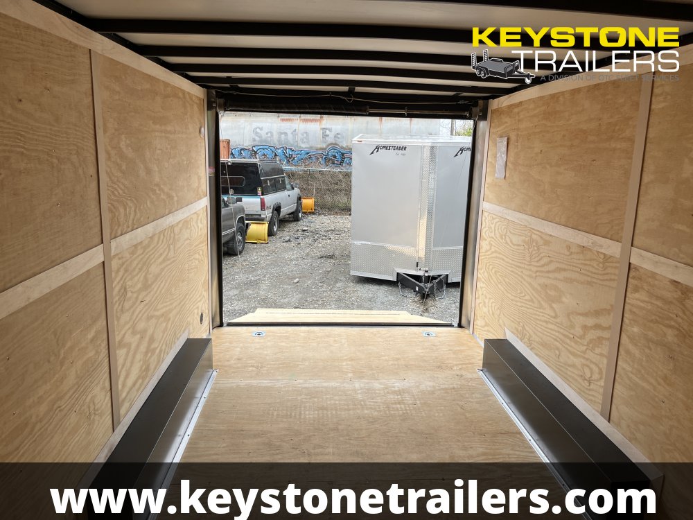 2025 Homesteader Trailers - 816IT - Silver Mist - 8.5x16 - 9,950#