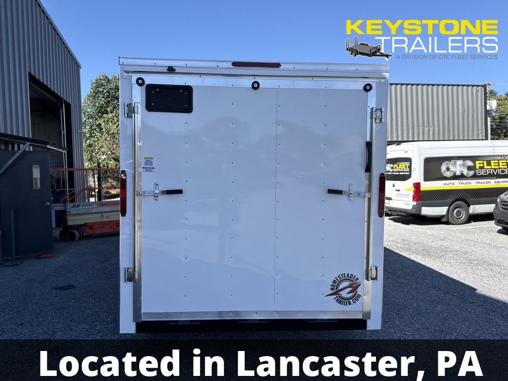 2026 Homesteader Trailers - 716IT - White - 7x16 - 7,000#