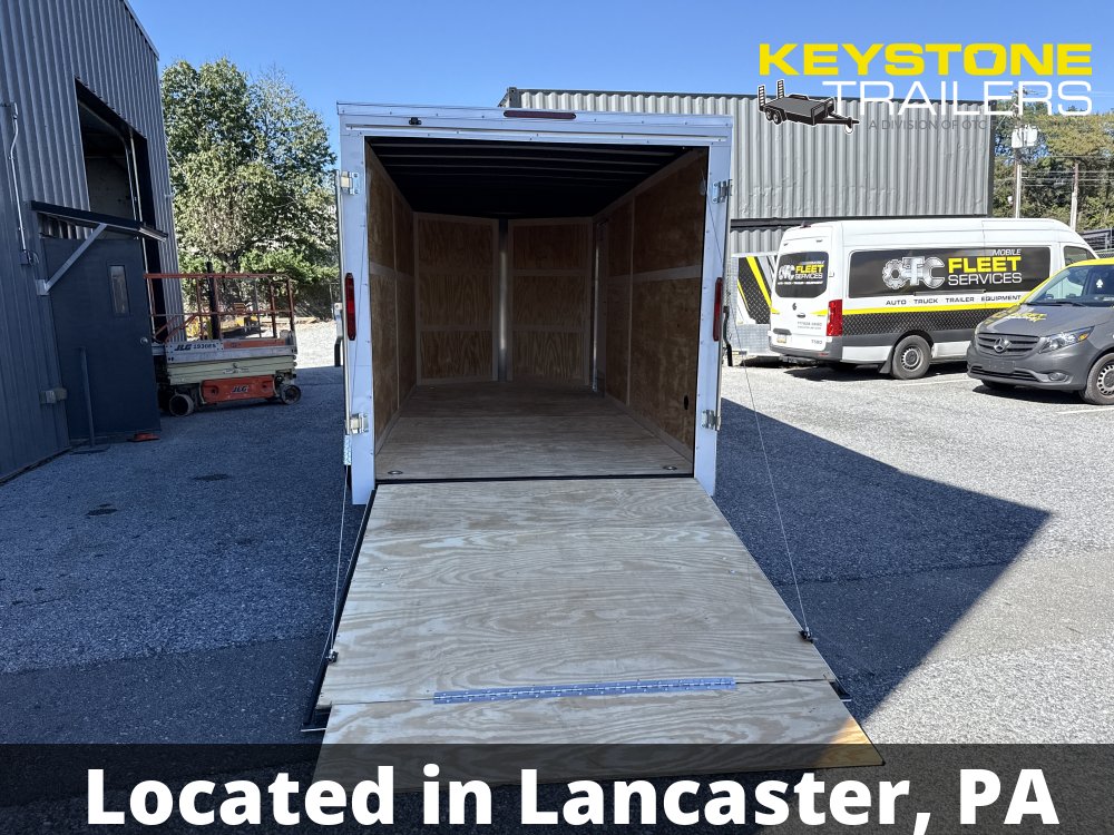 2026 Homesteader Trailers - 716IT - White - 7x16 - 7,000#