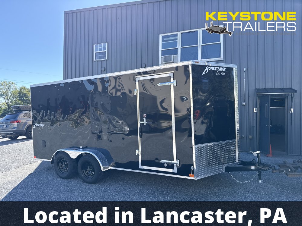 2026 Homesteader Trailers - 716IT - Black - 7x16 - 7,000#
