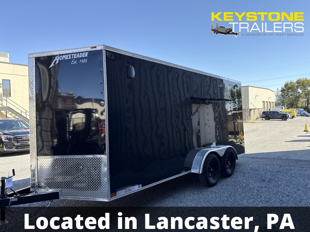2026 Homesteader Trailers - 716IT - Black - 7x16 - 7,000#