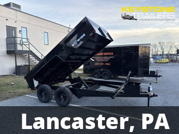 2026 B-Wise - DT712LP-LE-10 - Black - 7x12 - 9,990#