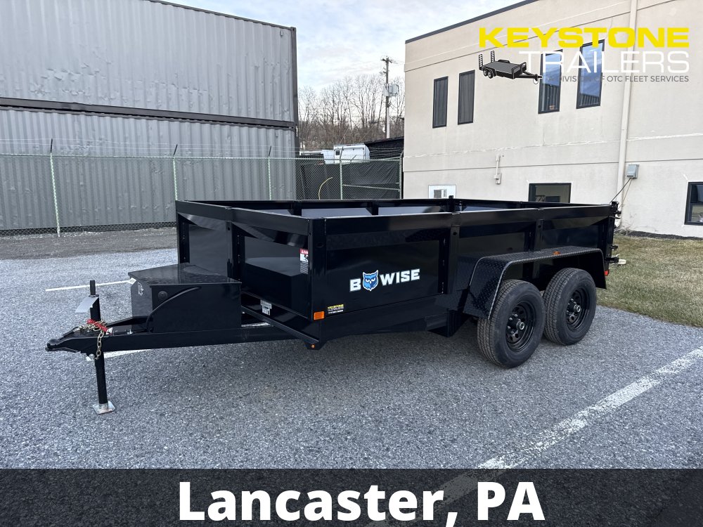 2026 B-Wise - DT712LP-LE-10 - Black - 7x12 - 9,990#