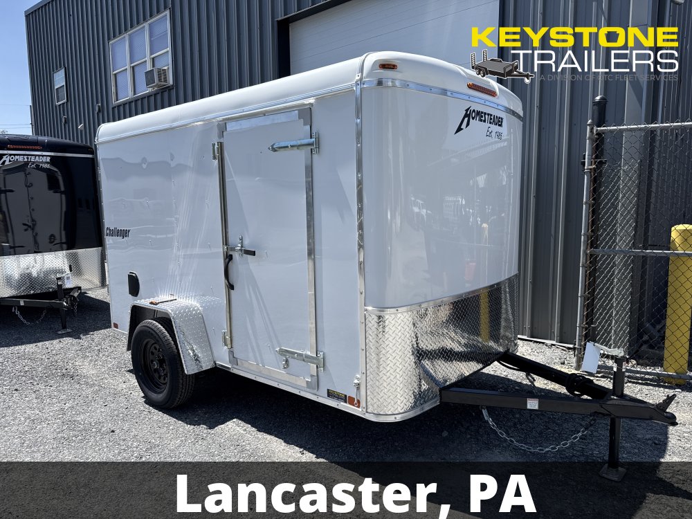 2027 Homesteader - 610CS - White - 6x10 - 2,990#