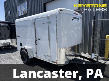 2027 Homesteader - 610CS - White - 6x10 - 2,990#