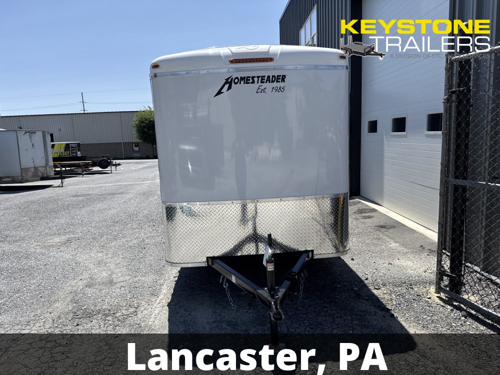 2027 Homesteader - 610CS - White - 6x10 - 2,990#