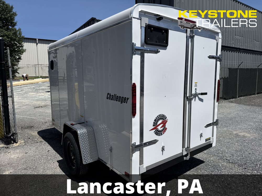 2027 Homesteader - 610CS - White - 6x10 - 2,990#