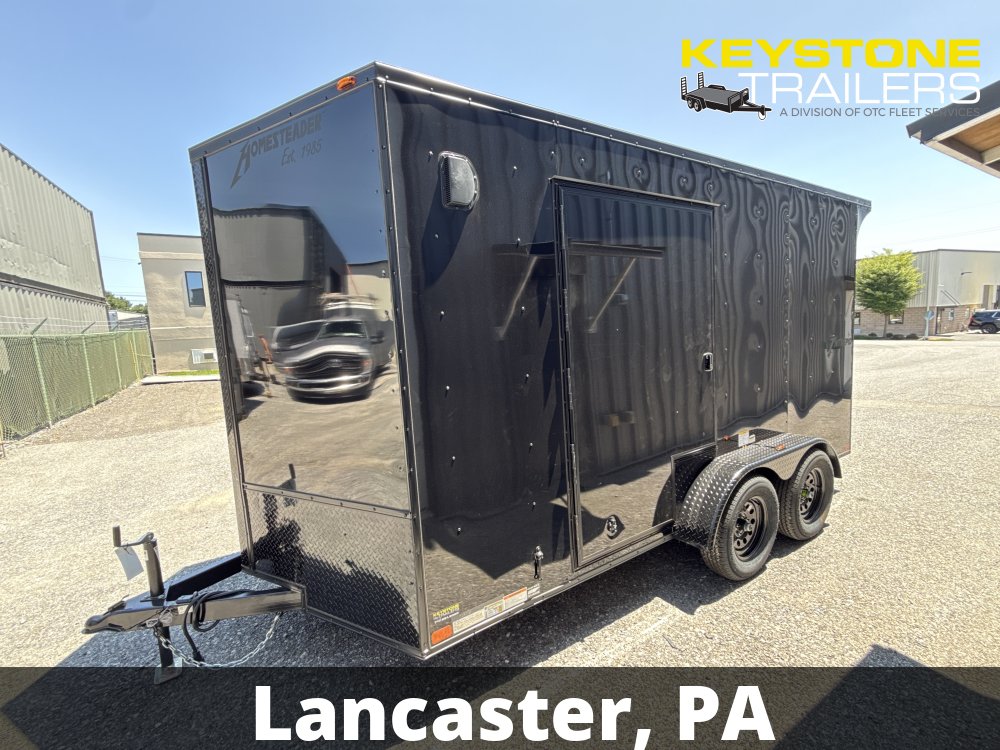 2027 Homesteader - 714IT - Black - 7x14 - 7,000#