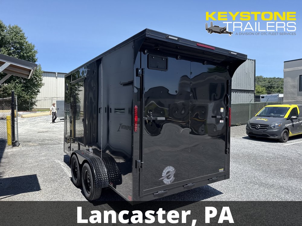 2027 Homesteader - 714IT - Black - 7x14 - 7,000#