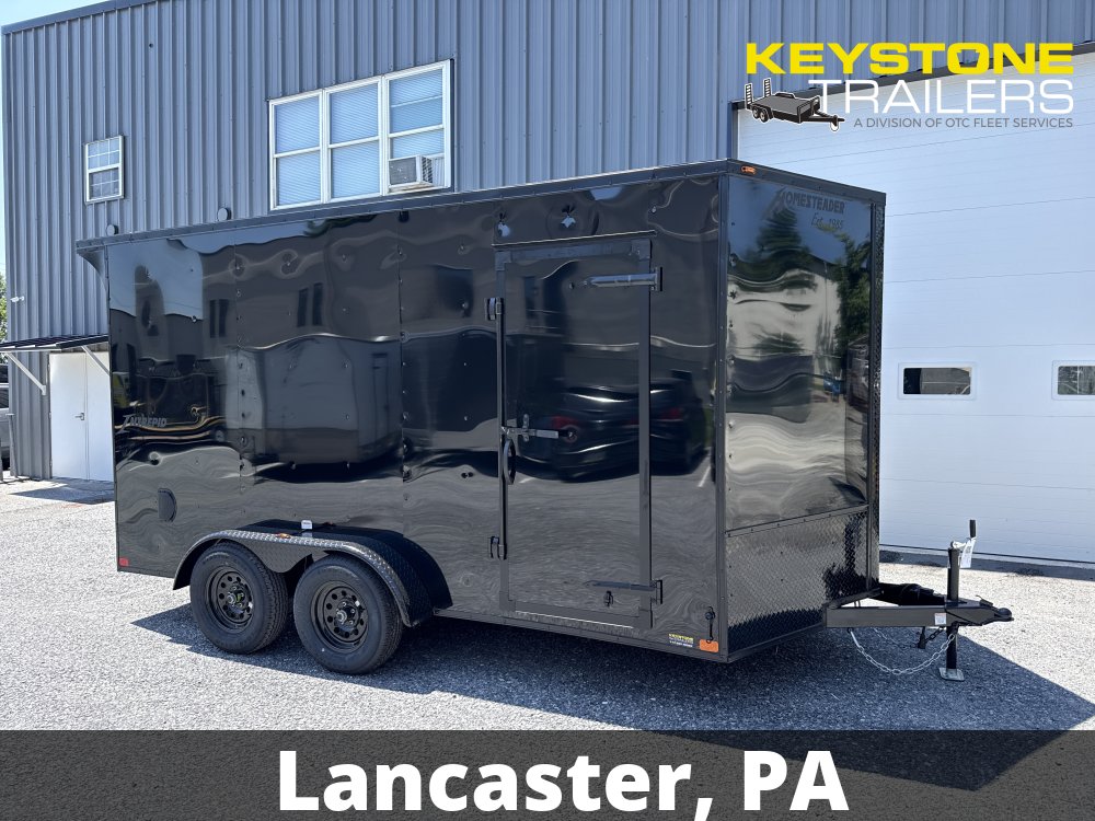 2027 Homesteader - 714IT - Black - 7x14 - 7,000#