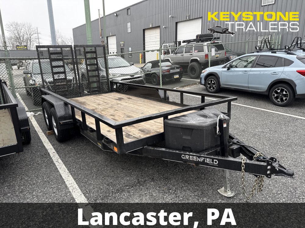 2025 Greenfield Welding - G8216DF10KL - Black - 7x16 - 9,990#