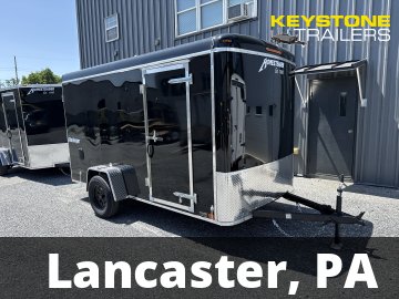 2027 Homesteader - 612CS - Black - 6x12 - 2,990#