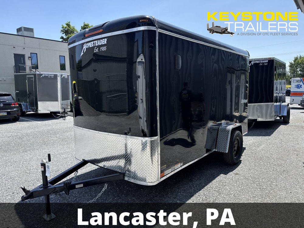 2027 Homesteader - 612CS - Black - 6x12 - 2,990#