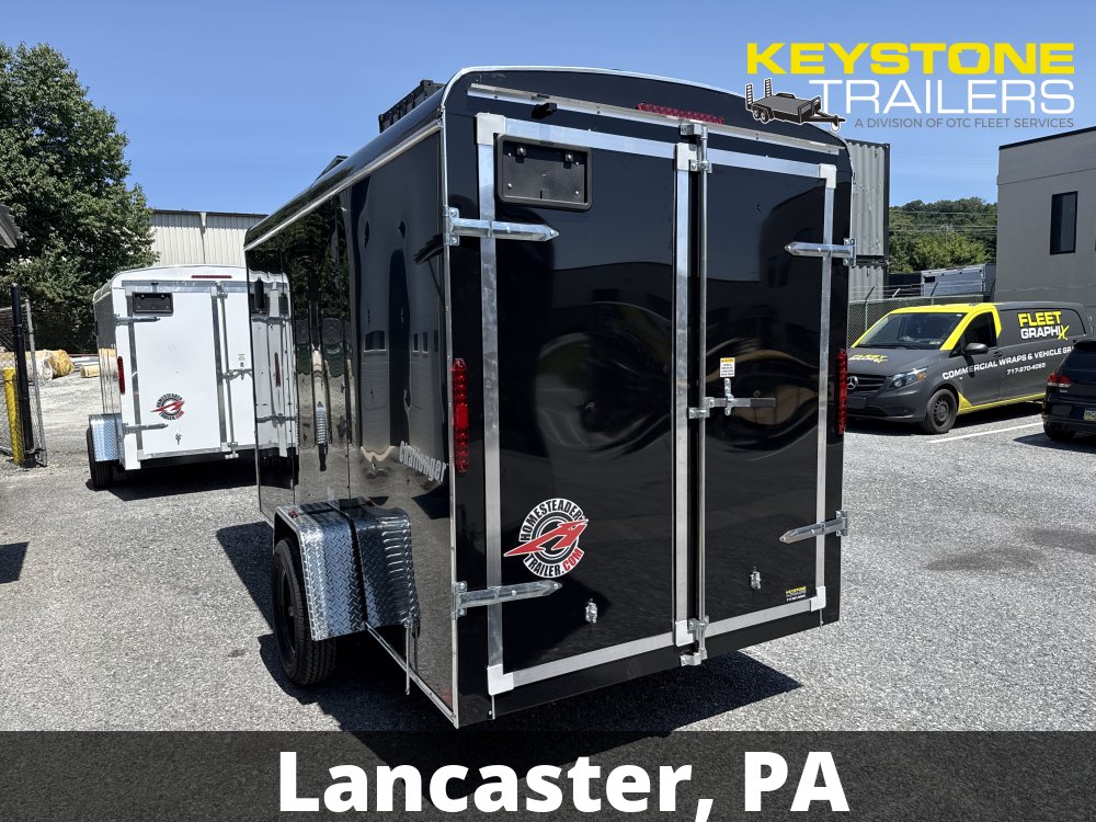 2027 Homesteader - 612CS - Black - 6x12 - 2,990#