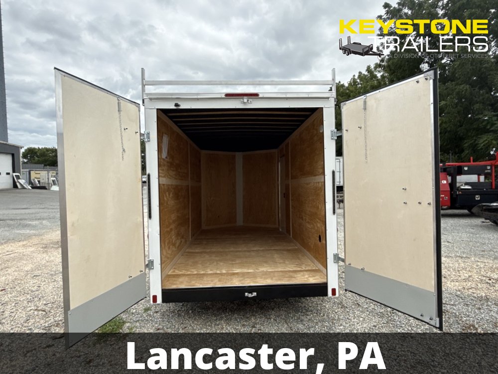 2027 Homesteader - 714IT - White - 7'x14' - 7,000#