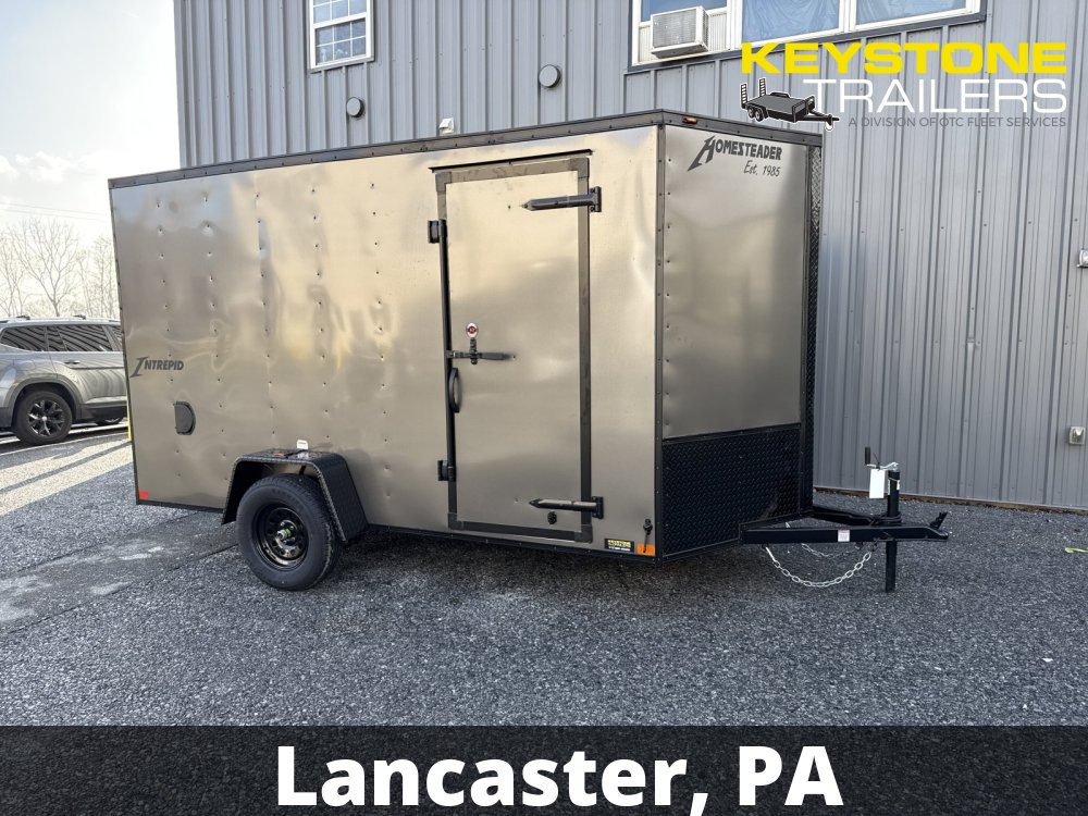 2026 Homesteader - 612IS - Gray - 6x12 - 2,990#