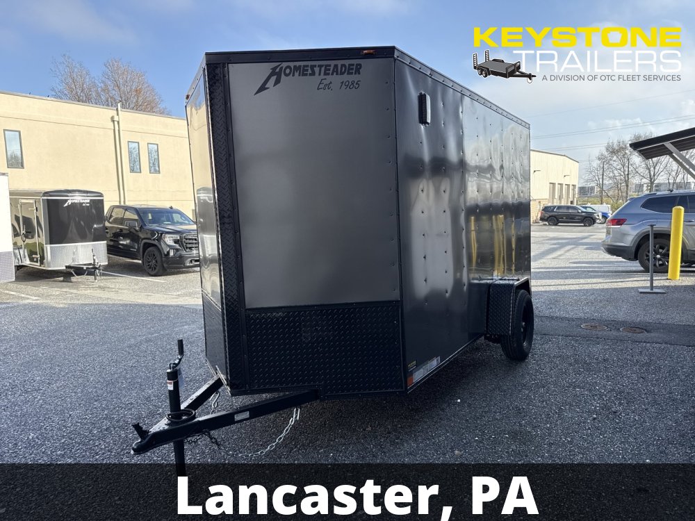 2026 Homesteader - 612IS - Gray - 6x12 - 2,990#