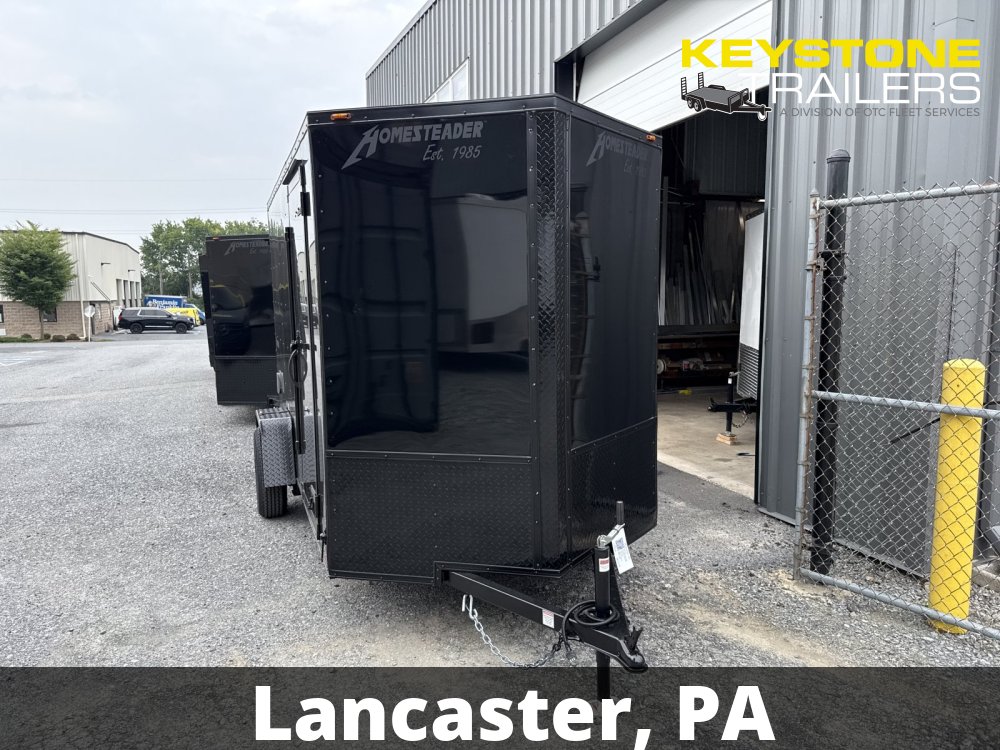 2027 Homesteader - 612IS - Black - 6'x12' - 2,990#