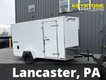 2027 Homesteader - 612IS - White - 6'x12' - 2,990#
