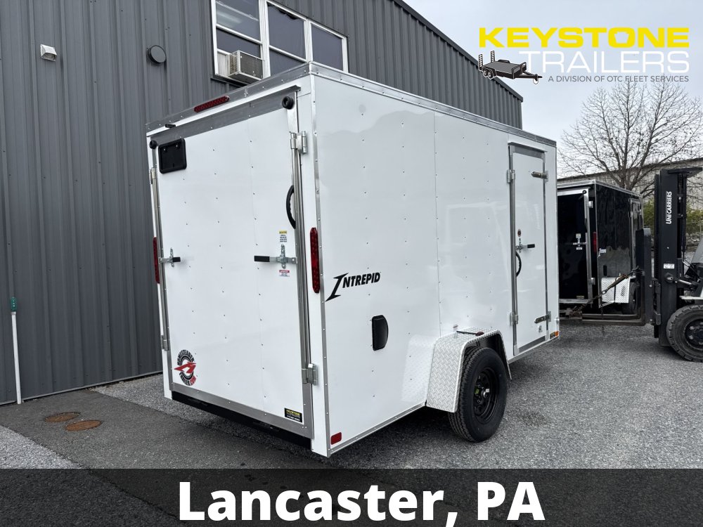 2027 Homesteader - 612IS - White - 6'x12' - 2,990#