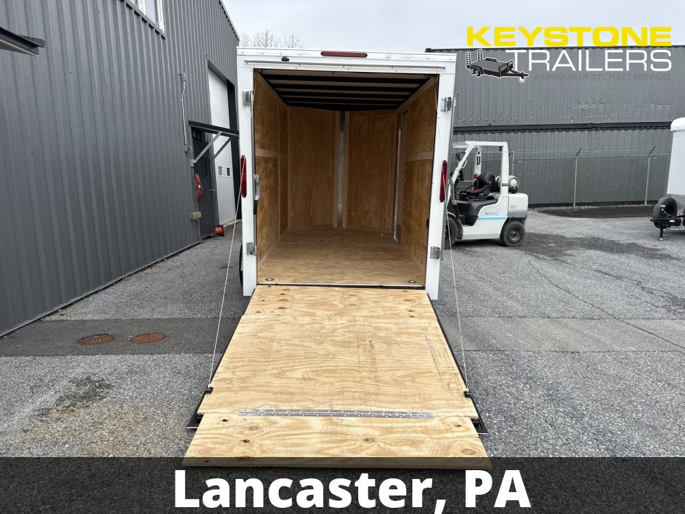 2027 Homesteader - 612IS - White - 6'x12' - 2,990#