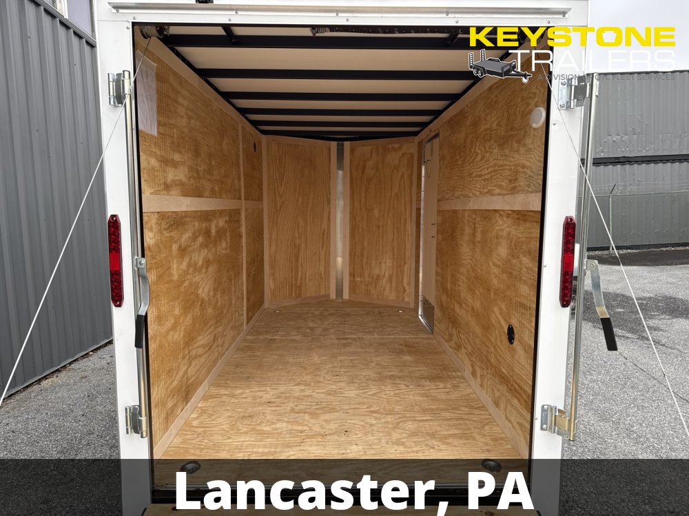 2027 Homesteader - 612IS - White - 6'x12' - 2,990#