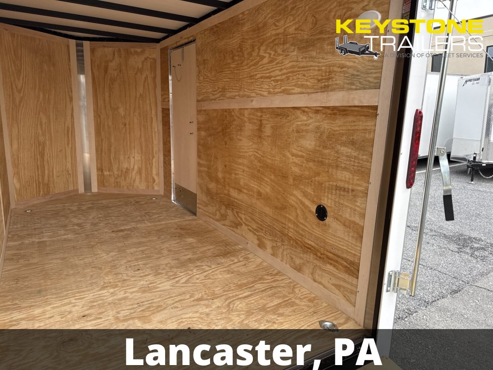 2027 Homesteader - 612IS - White - 6'x12' - 2,990#