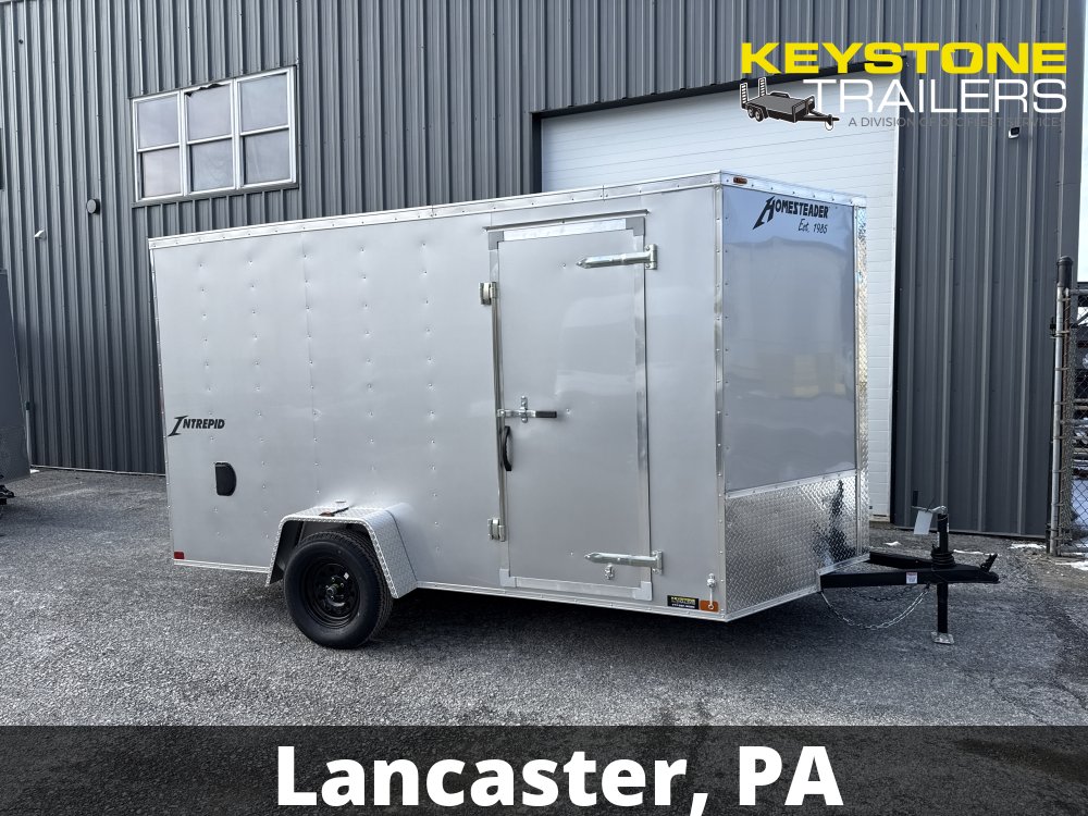 2026 Homesteader - 712IS - Silver Mist - 7x12 - 2,990#