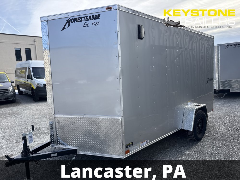 2026 Homesteader - 712IS - Silver Mist - 7x12 - 2,990#