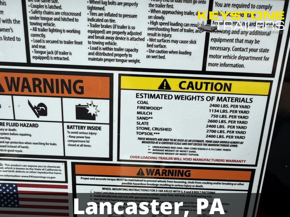 2026 B-Wise - DT610LP-LE-7 - Black - 6x10 - 7,000#